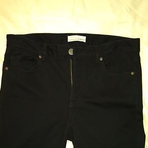 LOFT black sateen pants/leggings, Marisa fit